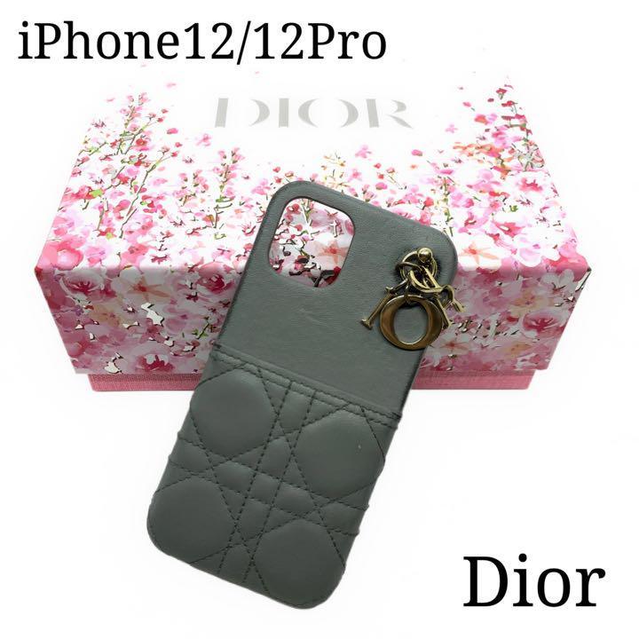 訳あり価格 Dior iPhone12/12Pro対応 スマホケース(グレー)｜Yahoo