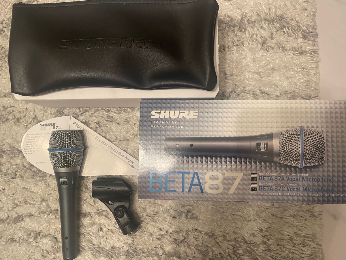 トラストトラストSHURE シュア BETA87A ボーカル用コンデンサーマイク