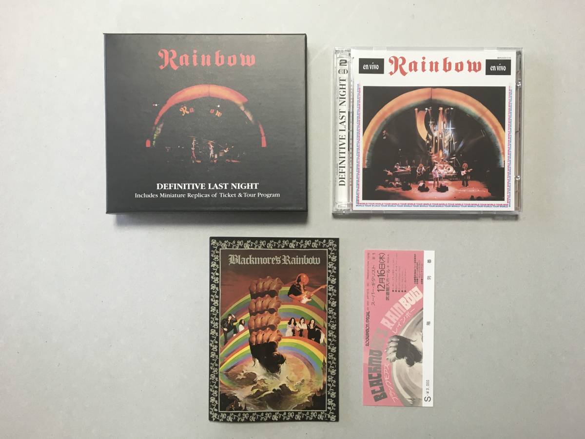 RAINBOW DEFINITIVE LAST NIGHT 300セット限定販売