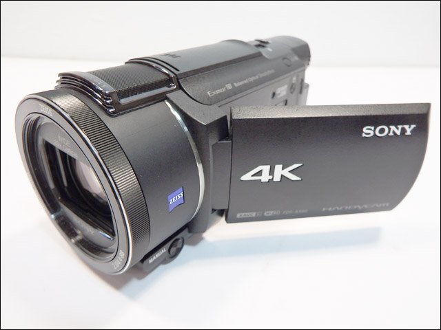 美品/SONY ソニー ハンディカム/FDR-AX60 ビデオカメラ/4K対応/空間光学手ブレ補正 高性能モデル/2020年製