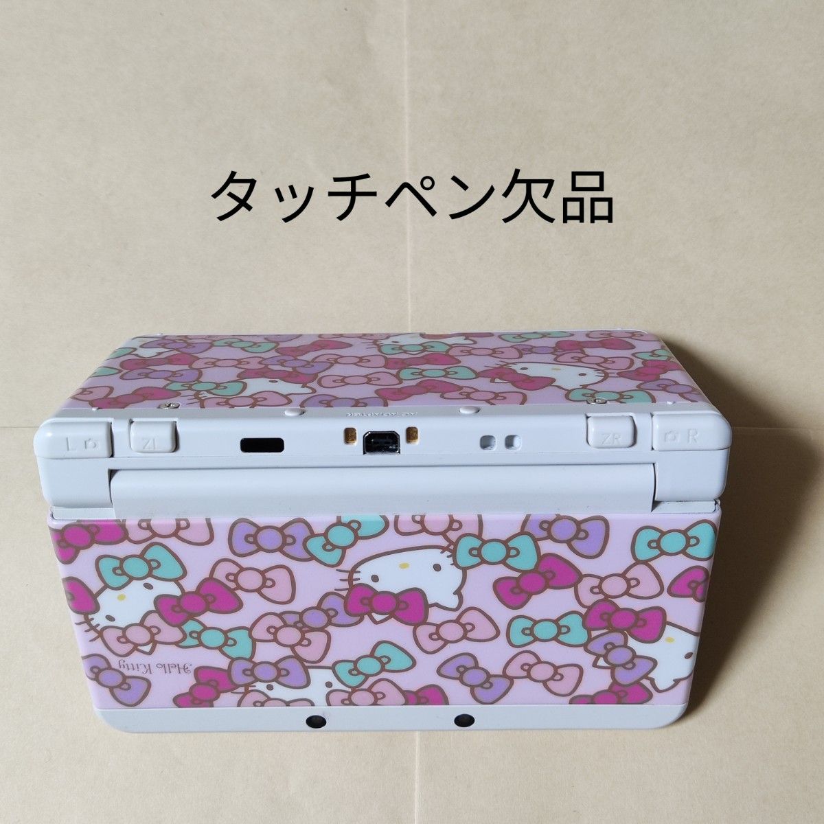 本体のみ New ニンテンドー3DS ハローキティ きせかえプレート 本体のみ New ニンテンドー3DS ハローキティ きせかえプレート