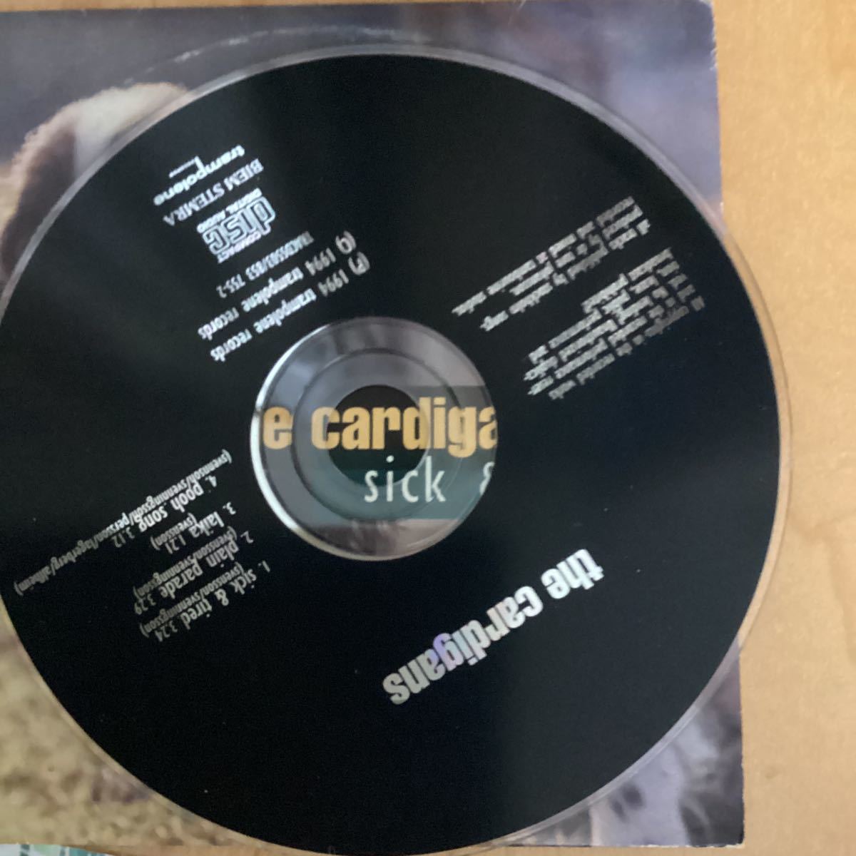 4枚まで同梱可能　The Cardigans sick & tired 中古 CD オルタナロック _画像3