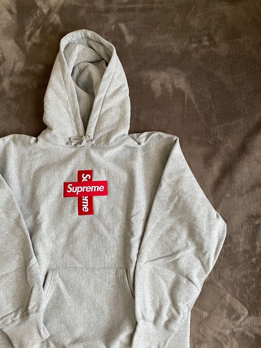 お値下げ中！Supreme Cross Box Logo Hooded Sweatshirt smartpools.pe