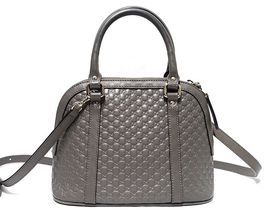 美品 GUCCI グッチ マイクログッチシマ 2WAY ショルダーバッグ 449654