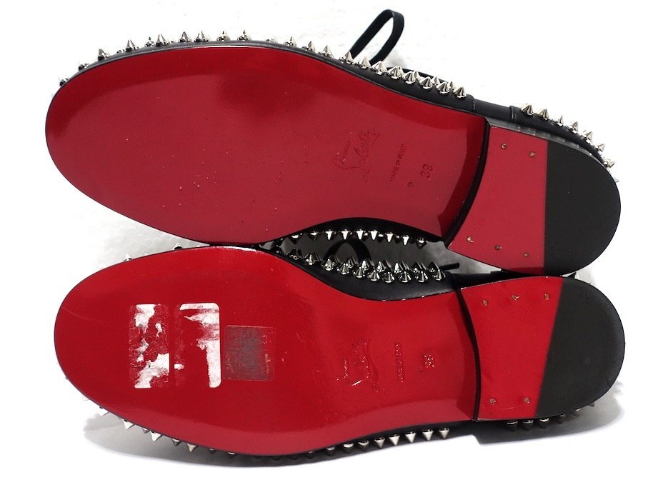 定価15万 新品未使用 Christian Louboutin ルブタン FREDDY スパイク