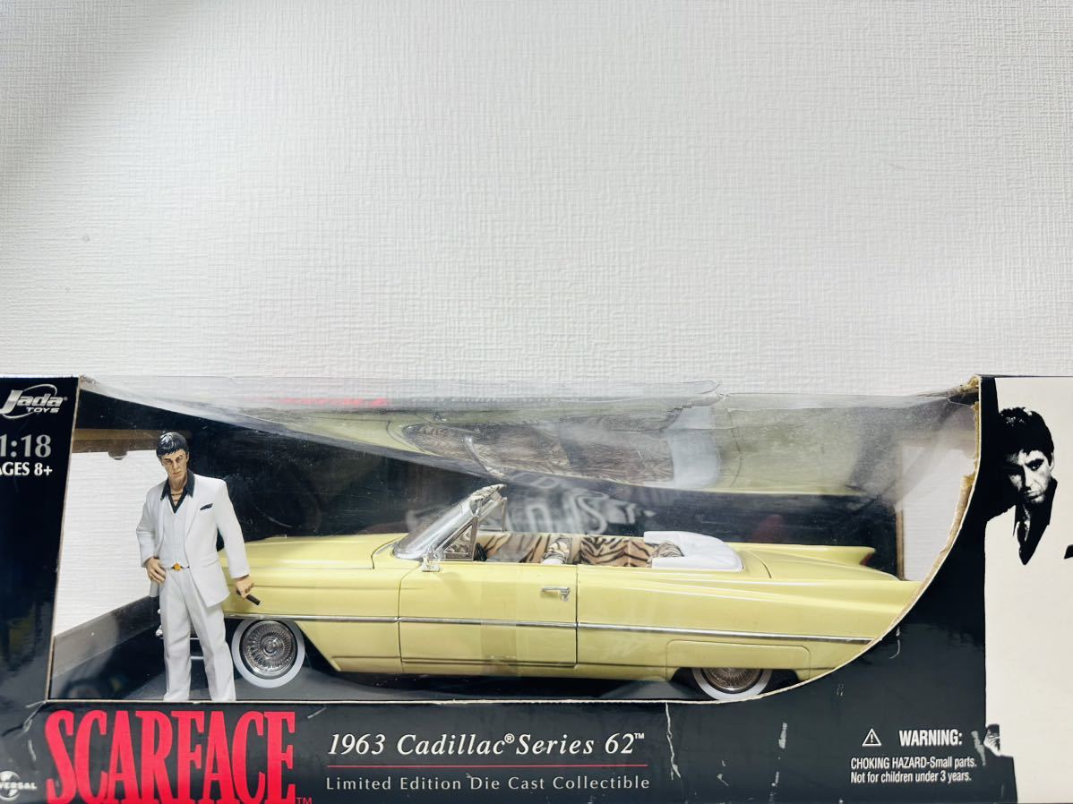 Jadaジェイダ/'63 Cadillacキャデラック Scarfaceスカーフェイス 1/18_画像10