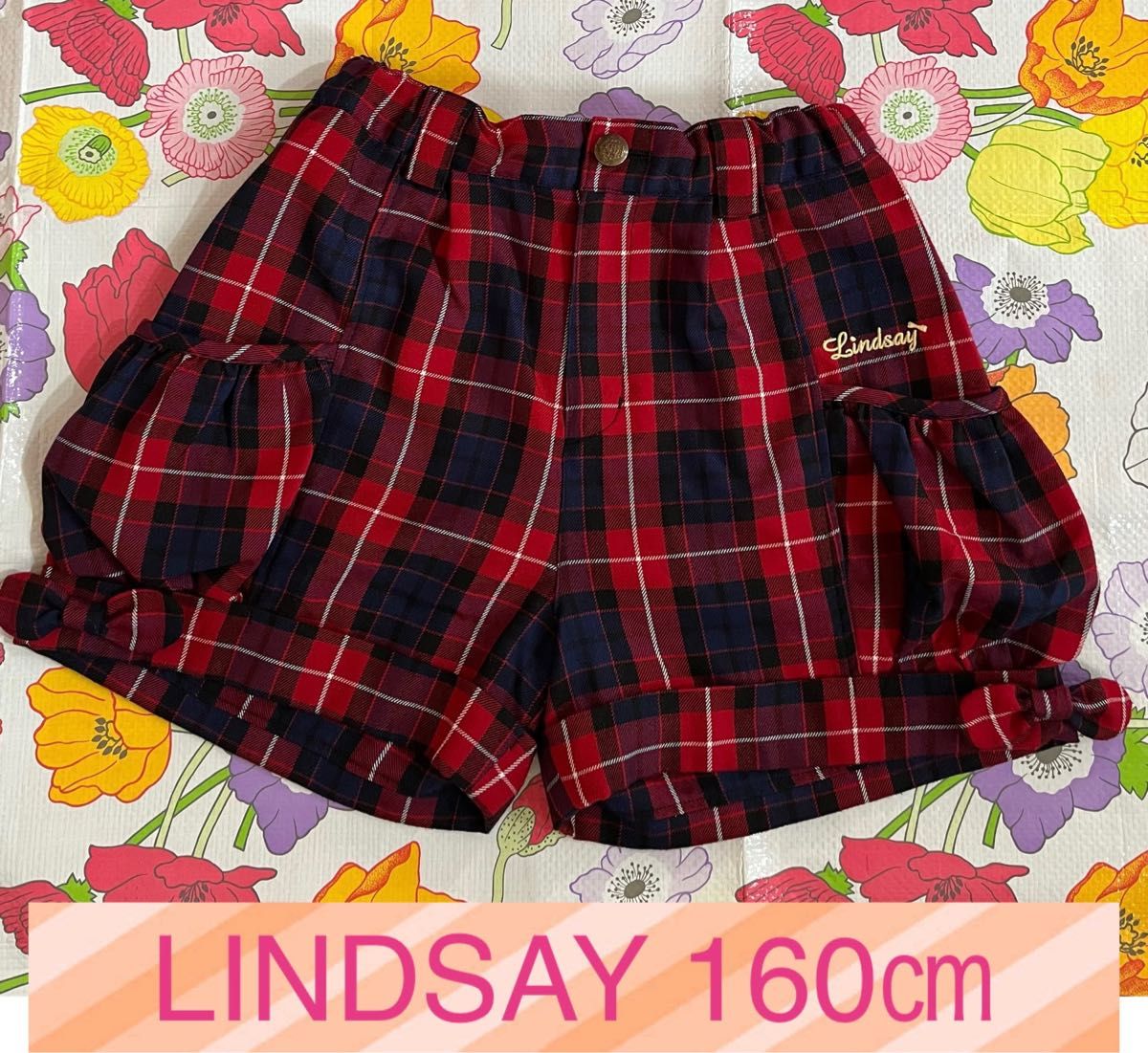 リンジィ*Lindsay*インナーパンツ付きスカート*150㎝*ナルミヤ - スカート