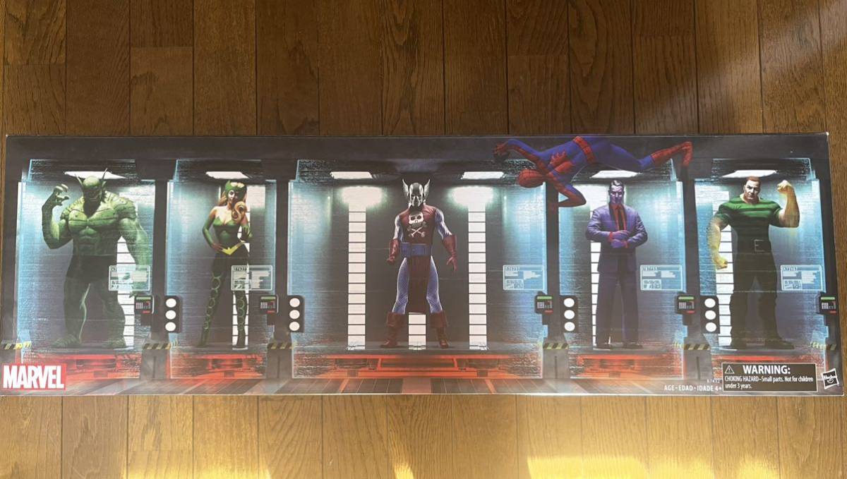 マーベルレジェンド SDCC限定 スパイダーマン ラフトボックス www.s
