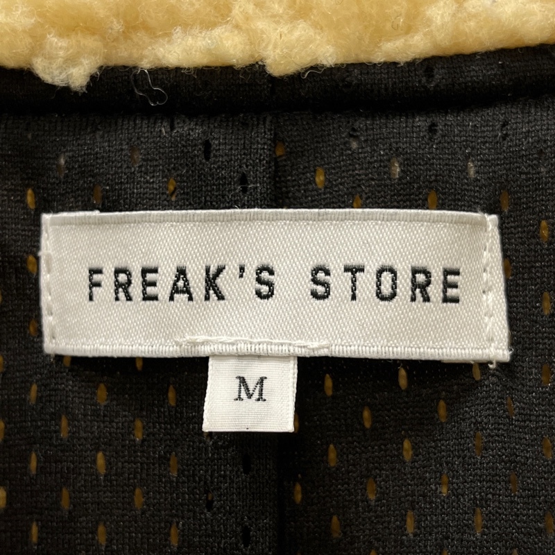 FREAK'S STORE/フリークスストア/オーバーサイズリングジップボアフリースジャケット/FS-19AW-25/ビッグシルエット/Mサイズ_画像5