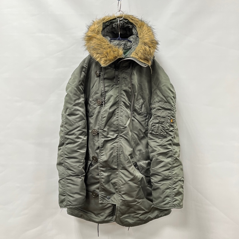 Alpha Industries/アルファ インダストリーズ/N-3B/フライトジャケット/MIL-J-6279/USA製/ミリタリージャケットコート_画像1