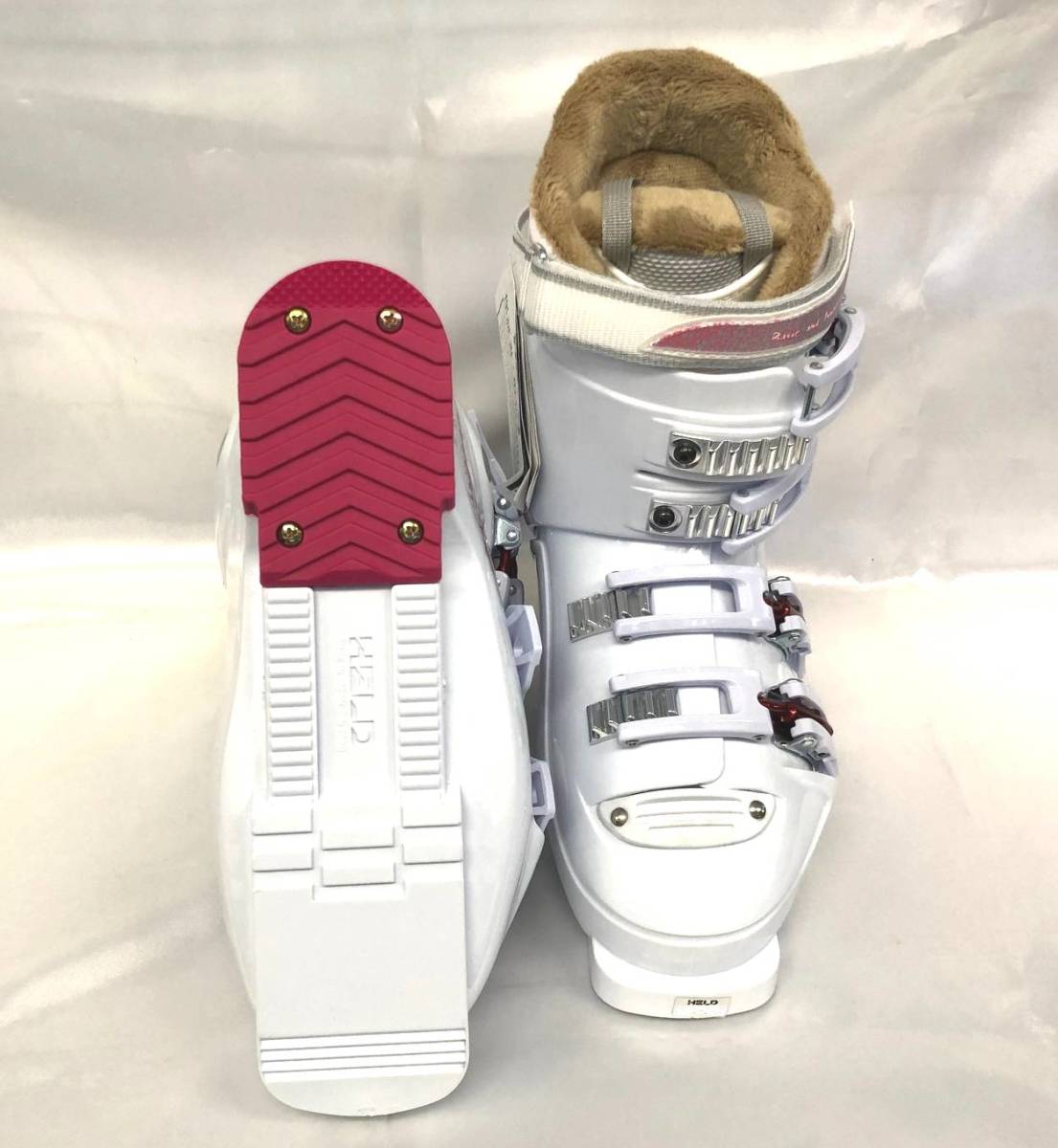 * free shipping * hell toHELD ski boots *RHEA55( white )24-24.5cm* woman direction 