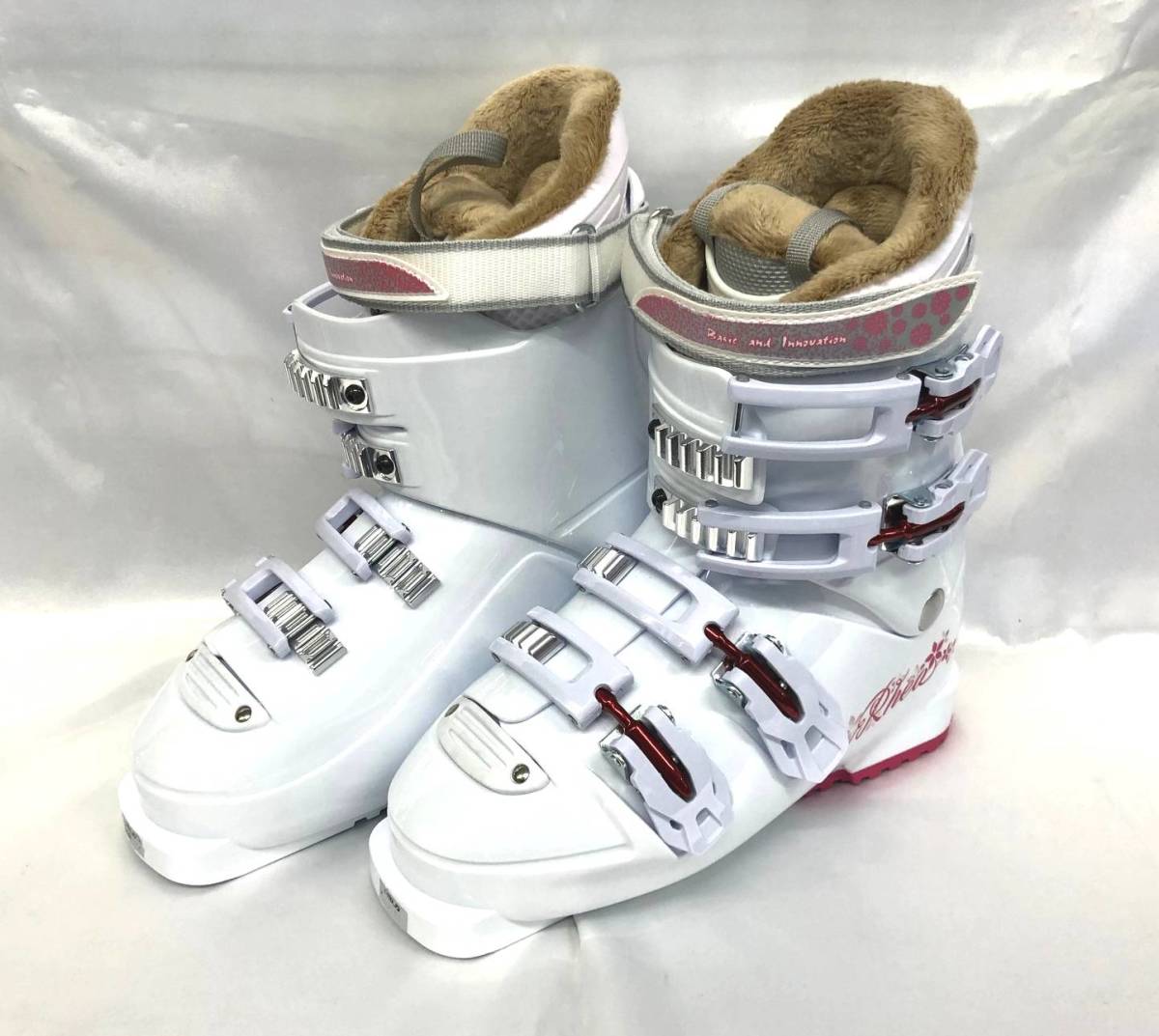 * free shipping * hell toHELD ski boots *RHEA55( white )24-24.5cm* woman direction 