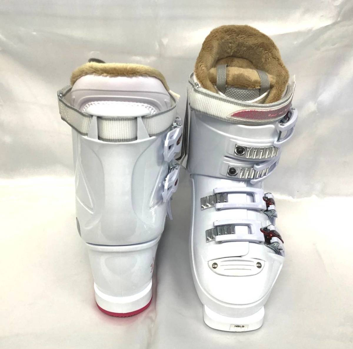 * free shipping * hell toHELD ski boots *RHEA55( white )24-24.5cm* woman direction 