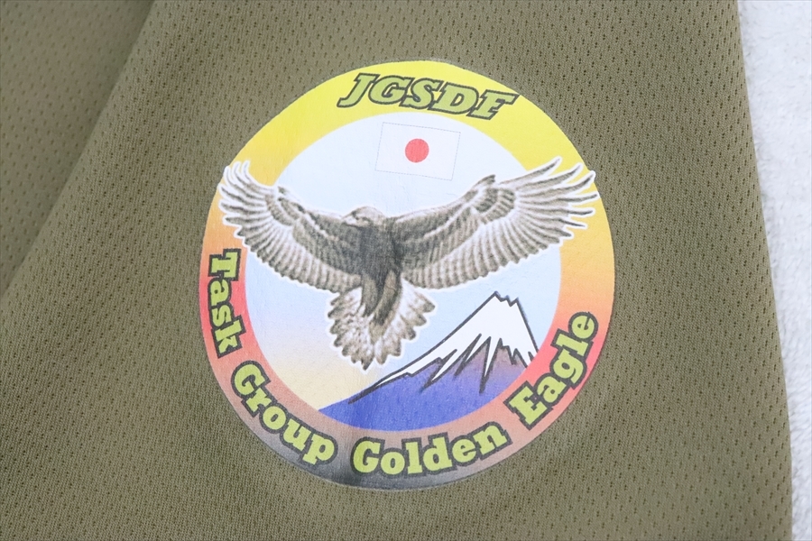 JGSDF 陸上自衛隊 ドライ素材 Tシャツ カーキの画像4