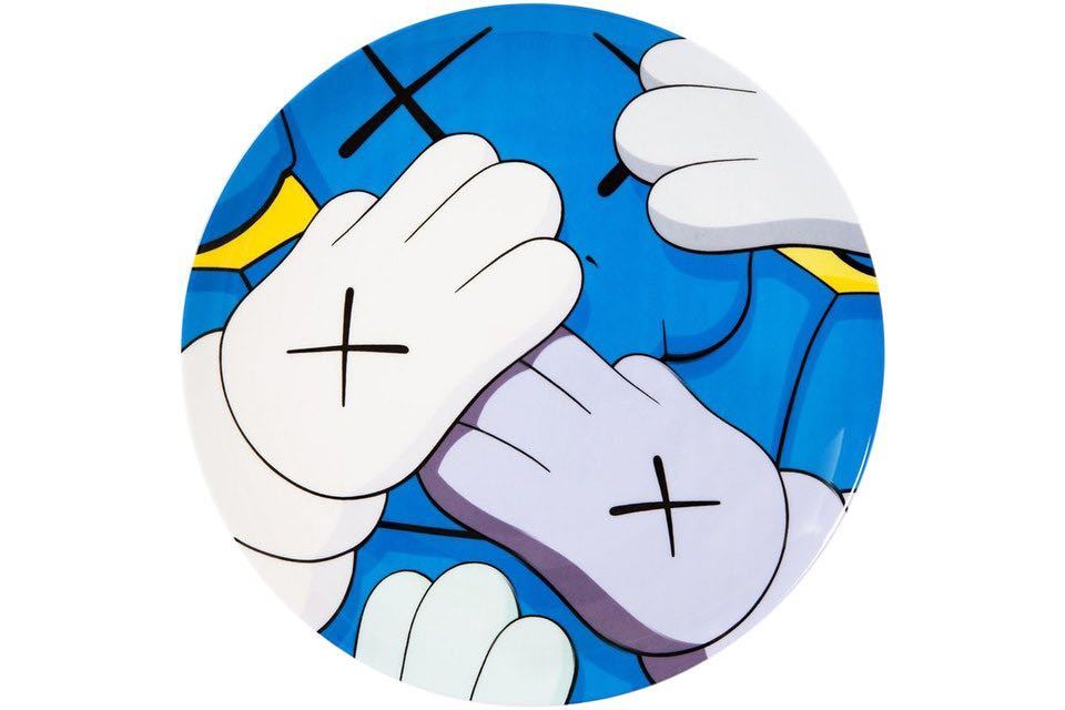 plate by kaws artware ed250 カウズ限定アートウェアkyne 長場雄