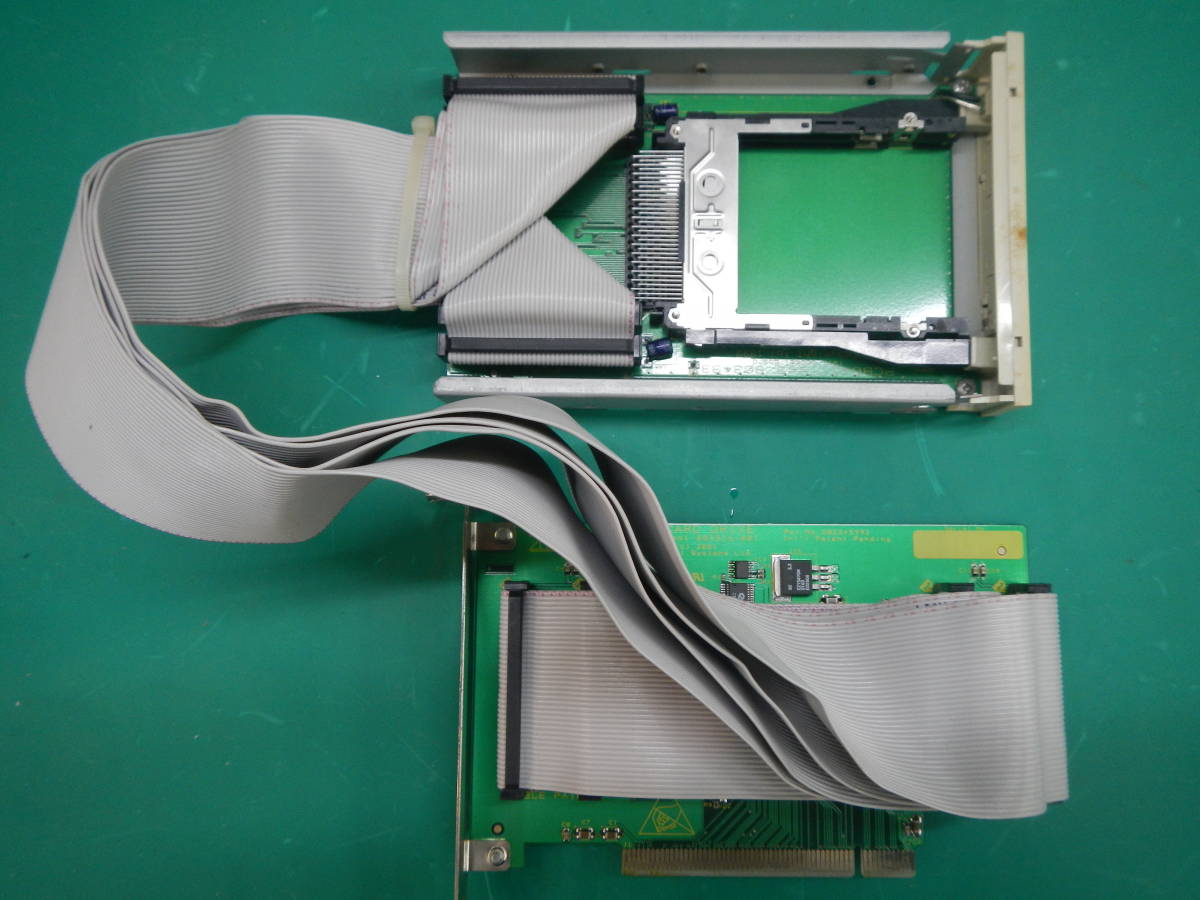 レガシーパーツ RATOC CARD DRIVE 3.5インチベイにPCMCIAカードスロットを増設します。（2ポート） PCB661 P423の画像1