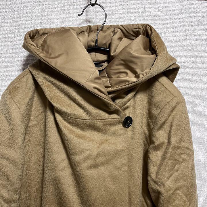 クリーニング済 Weekend Max Mara マックスマーラ ヴァージン　ウールコート　42_画像4