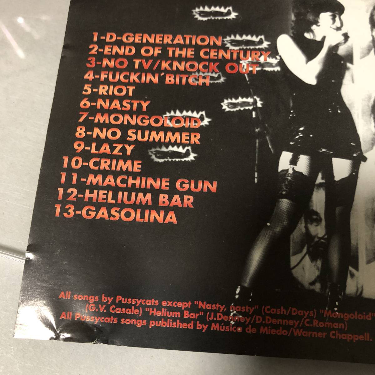 Pussycats - Playin' Dirty CD Garage Punk Pop Rock ガレージ パンク ロック_画像6