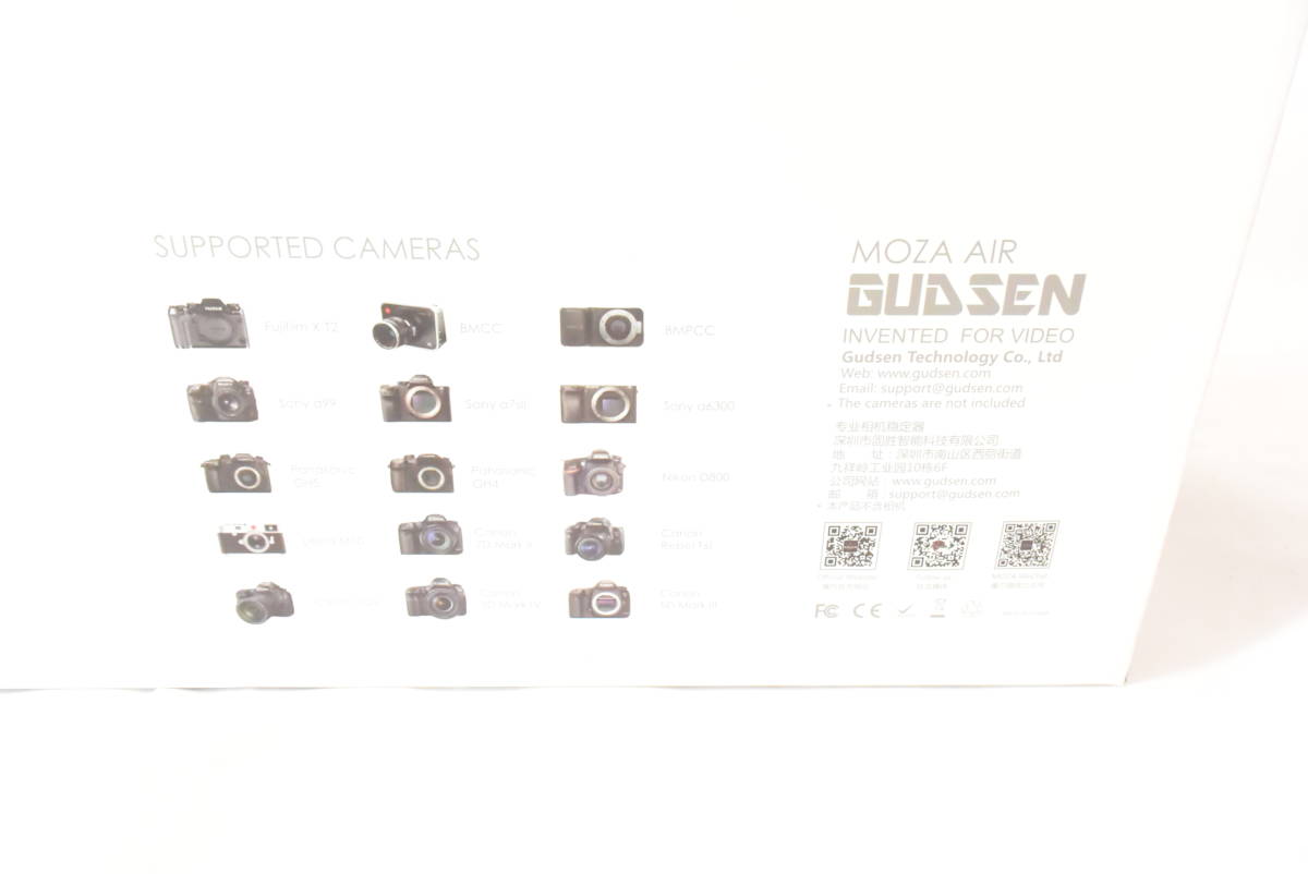 【新品】 GUDSEN ガドセン ハンドヘルドジンバル3軸スタビライザー MOZA Air_画像2