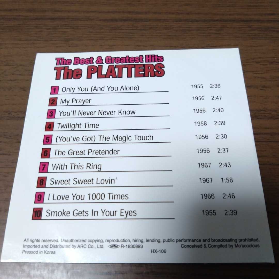 プラターズ　THE PLATTERS / The Best & Greatest Hits_画像2