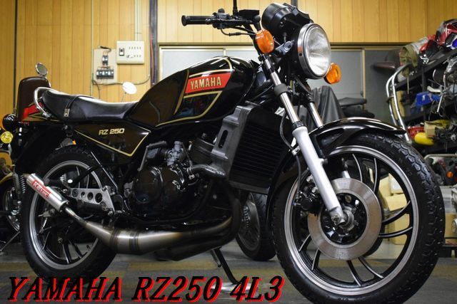 YAMAHA RZ250 4L3 1980年 希少絶版車 初期型 激速2サイクル 純正カラー