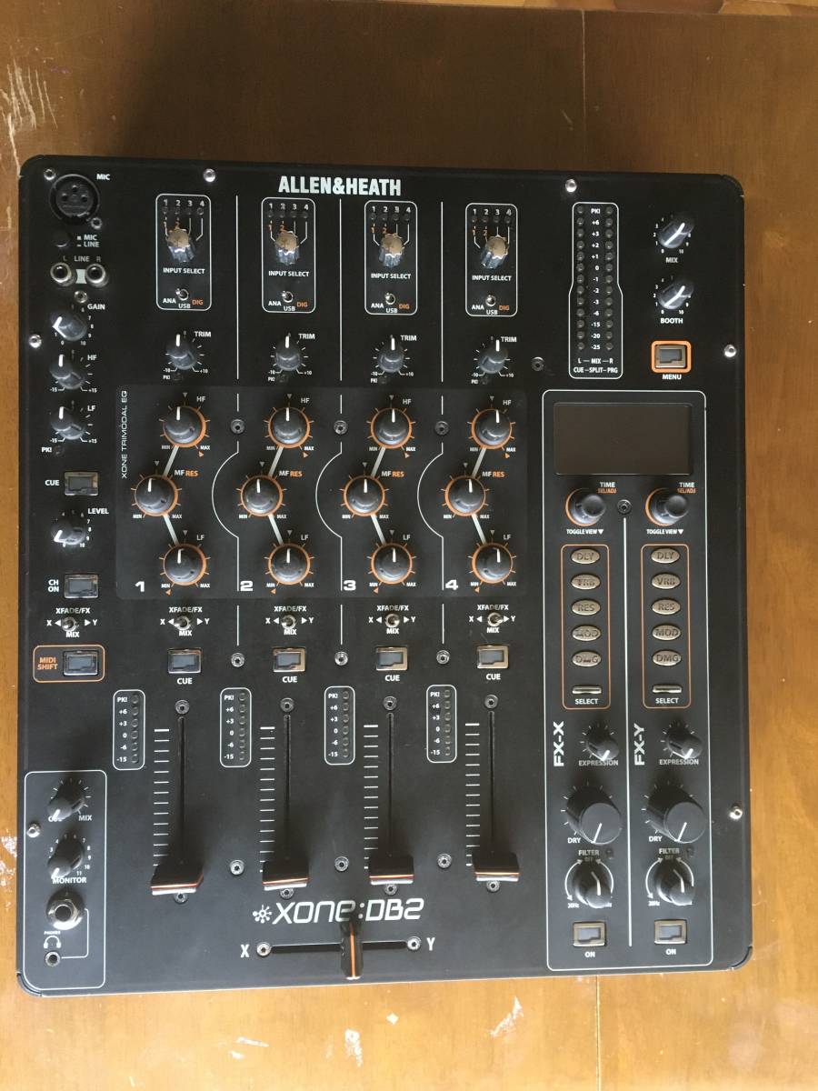 Yahoo!オークション - ALLEN&HEATH XONE:DB2 DJミキサー 取...