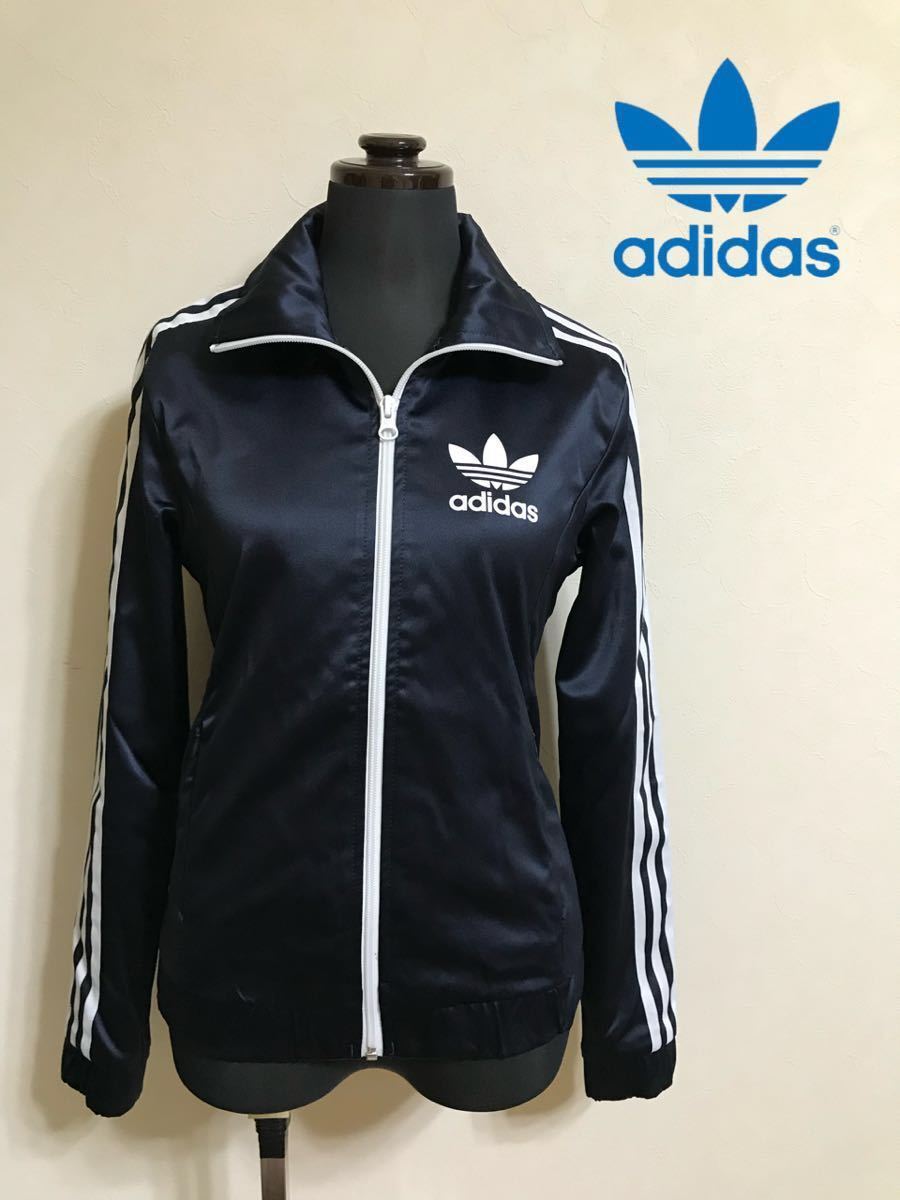 格安販売中 【新品】 adidas 長袖 紺 レディース サイズM ジャージ