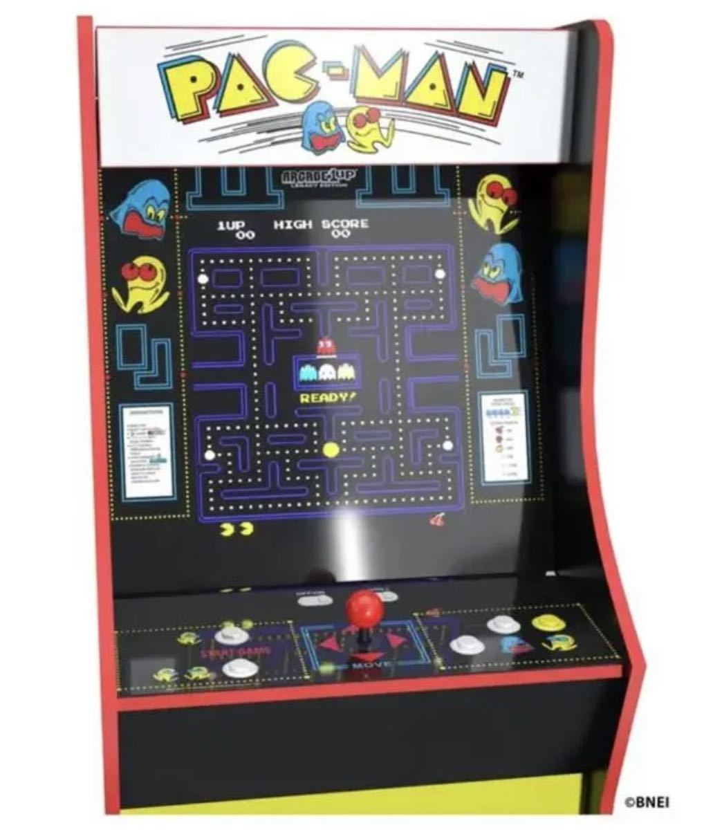 4年保証』 アーケード1UP 未開封 バンダイ ARCADE1UP パックマン