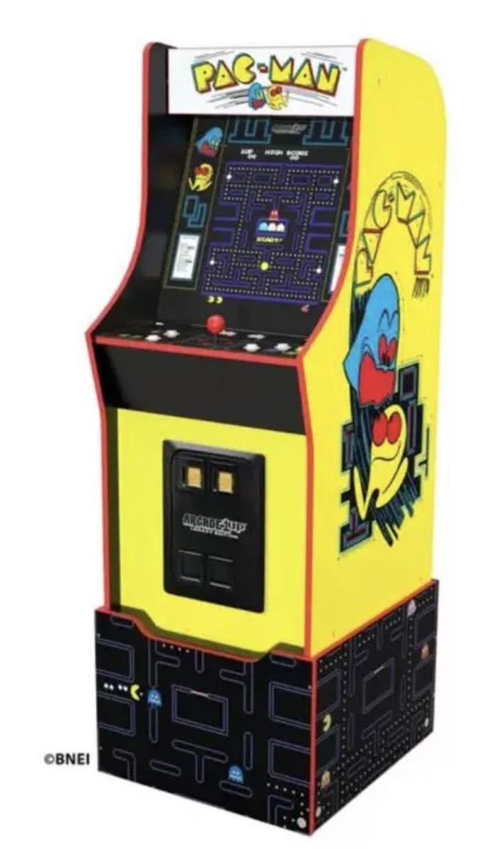 4年保証』 アーケード1UP 未開封 バンダイ ARCADE1UP パックマン