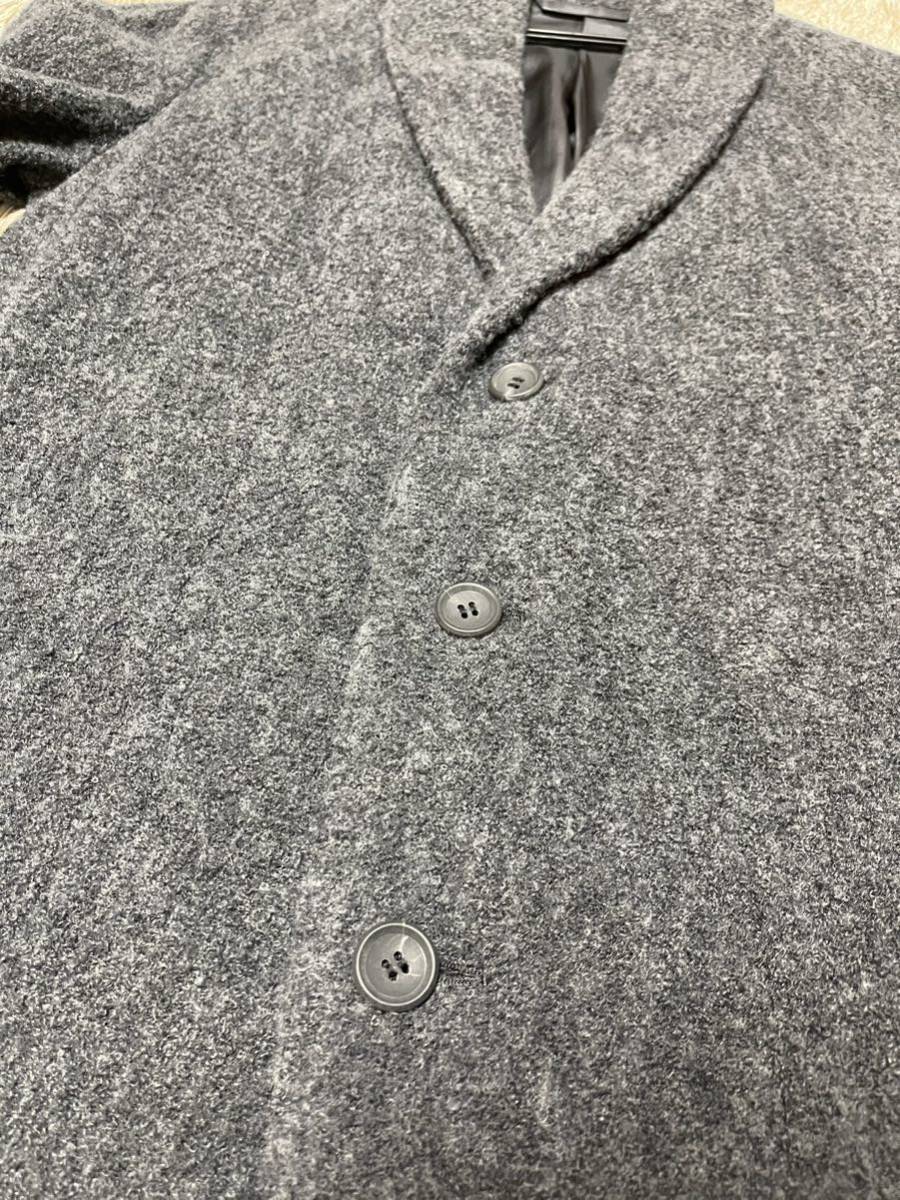 イッセイミヤケメン issey miyake men チェスターコート ボア風