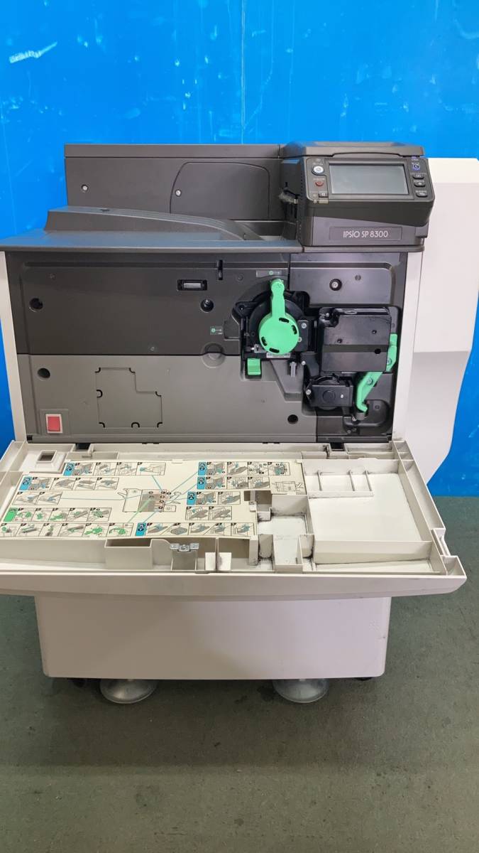 ■RICOH(リコー) IP SiO SP8300■モノクロ複合機■2段カセット＋手差しトレイ■6.I000552