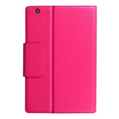 Sony Xperia Z4 Tablet exclusive use leather case attaching Bluetooth keyboard SOT31 /SO-05G correspondence rose 