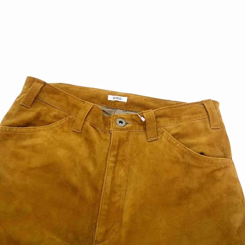 定番正規品】 ヤフオク! - NOWOS suede pants スウェード レザー