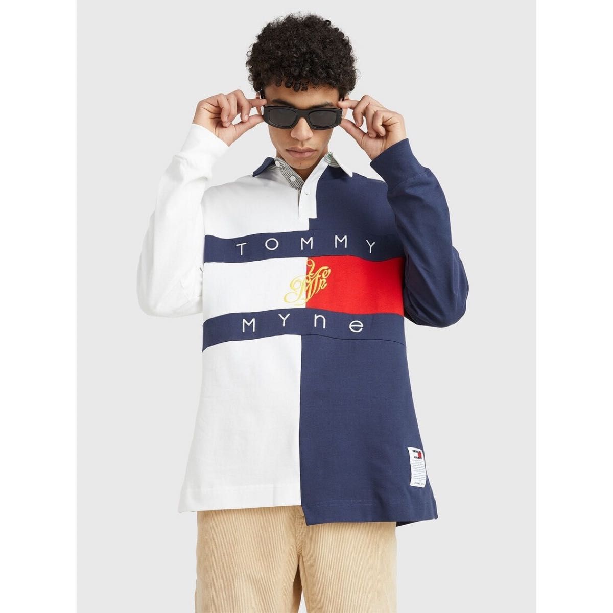 注目 スヌープ着用|Tommy Hilfiger tommy ラガーシャツ Archive