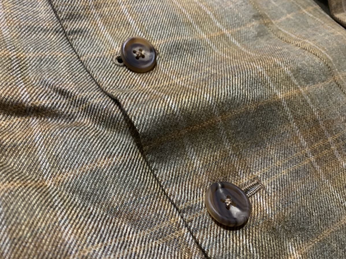 人気が高い 3ボタン 格子柄 CASHMERE ダンヒル' 'dunhill 高級紳士服