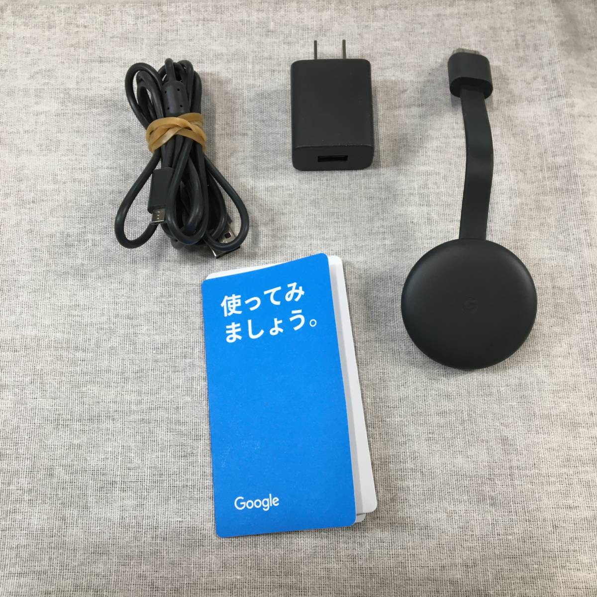 Google Chromecast 正規品 第三世代 2K対応 チャコール