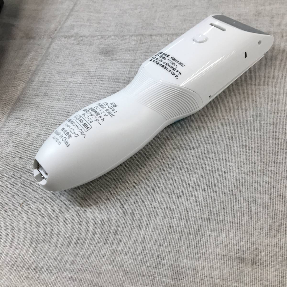 パナソニック バリカン ヘアカッター 充電 交流式 白 ER-GF41-W パナソニック バリカン ヘアカッター 充電 交流式 白 ER-GF41-W