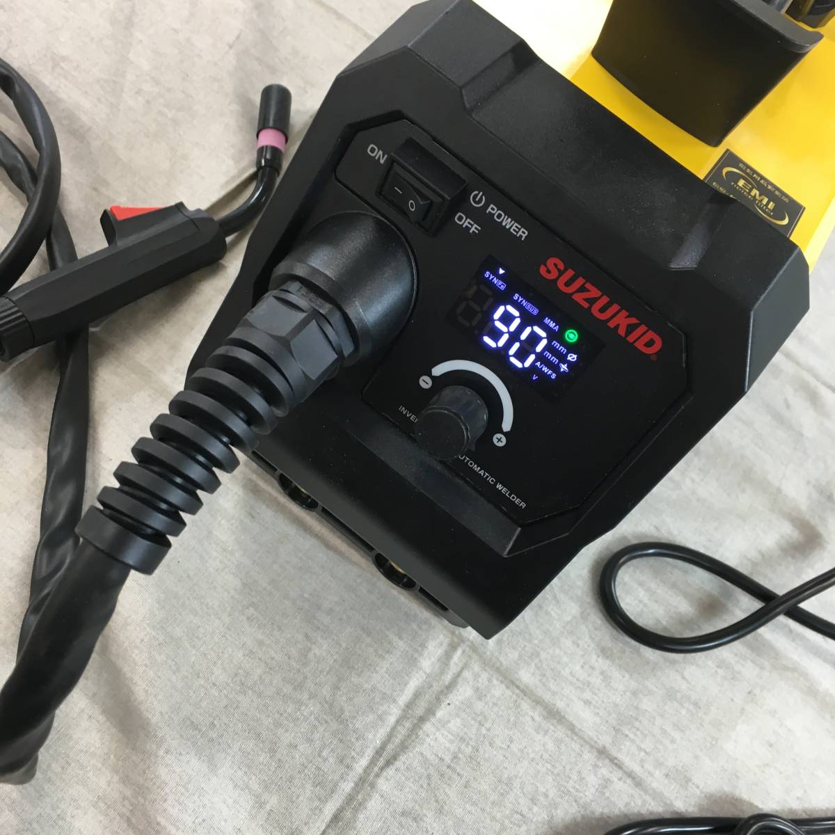 スズキッド SUZUKID 100V専用 インバータノンガス半自動溶接機 アー