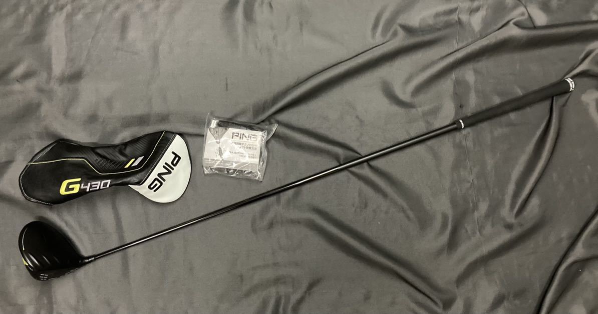 ラウンド未使用】PING G430 MAX 9° PING TOUR 2.0 BLACK 65S ピン G430