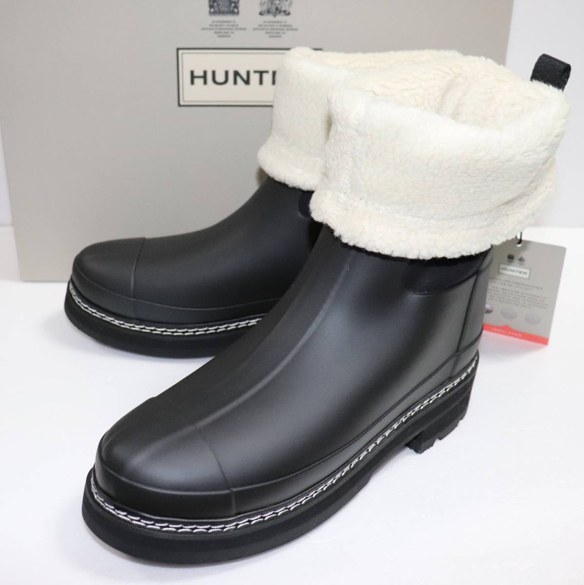 大人の上質 ハンター ブーツ ステッチロールトップシェルパ リファインド レディース WFS1010NES HUNTER 本物 新品 定価28600 JP24 FS128 EU38 UK5 US7 ハンター 大人の上質 ハンター ブーツ ステッチロールトップシェルパ リファインド レディース WFS1010NES HUNTER 本物 新品 定価28600 JP24 FS128 EU38 UK5 US7 ハンター