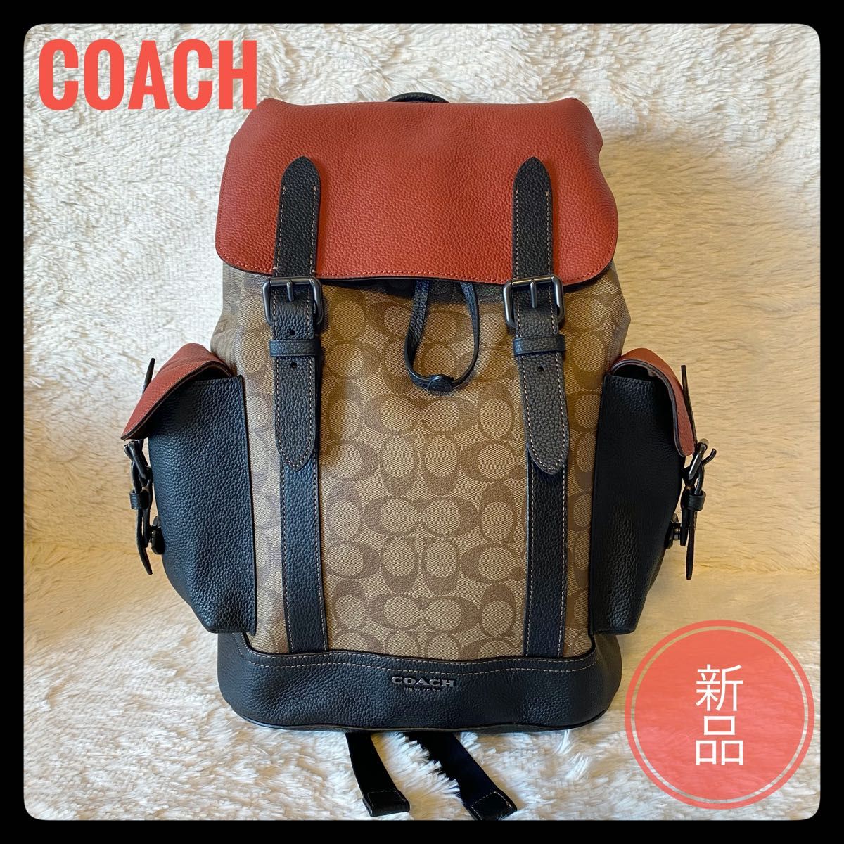 【COACH】コーチ リュックサック シグネチャー アウトレット メンズ 新作！