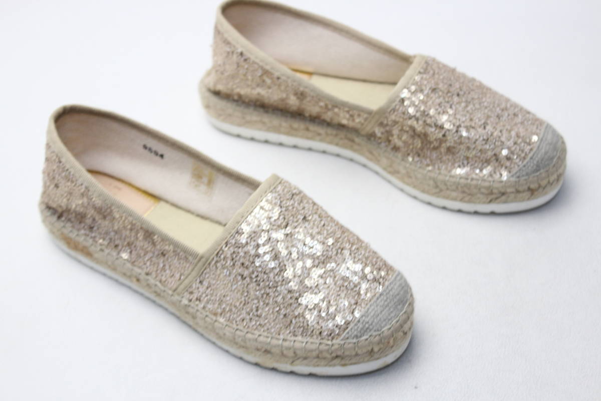  new goods!Pittipiti Kirakira flat shoes (36)/413