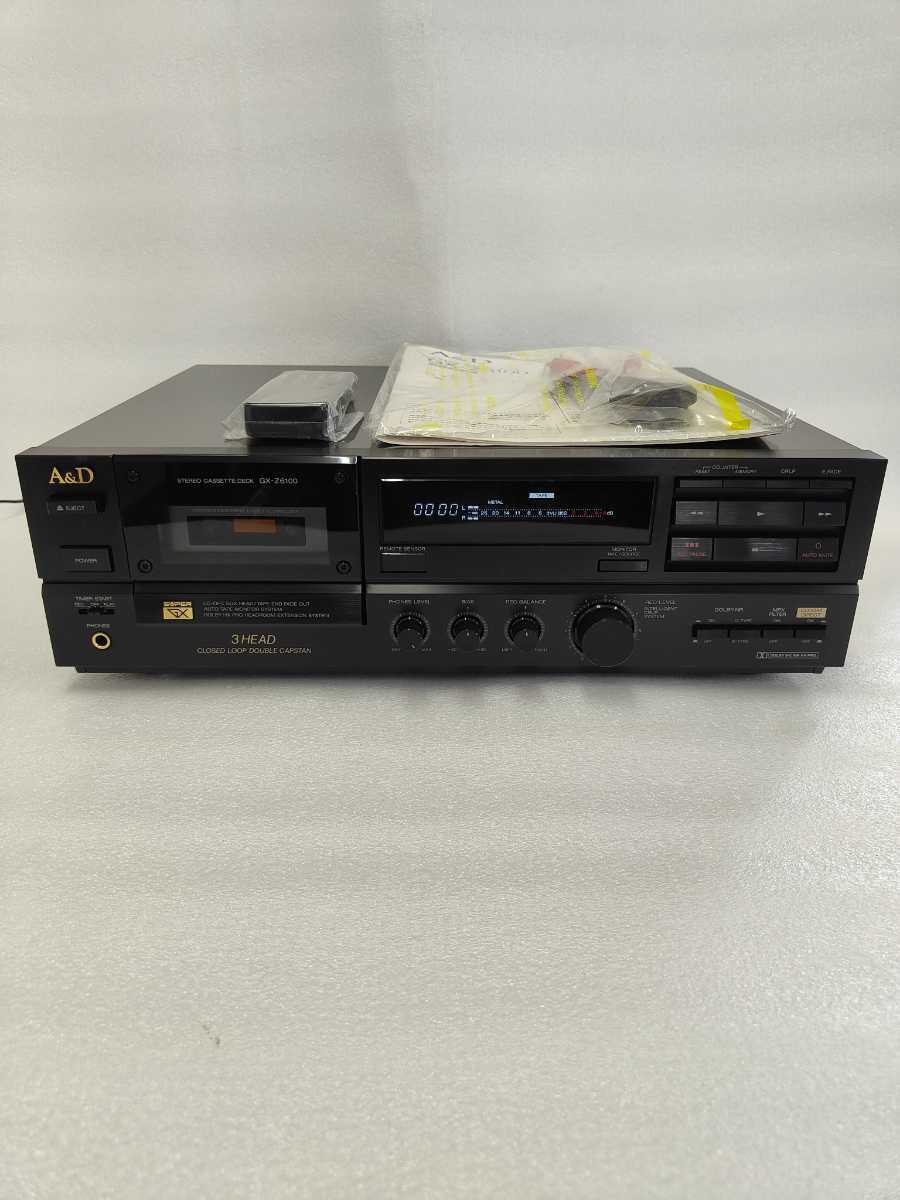 A&D GX-Z6100カセットデッキ_画像1