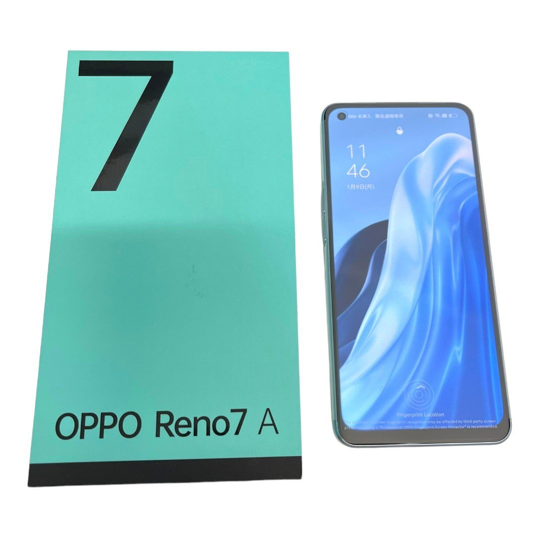 新品未使用 OPPO Reno7 A ドリームブルー 128GB