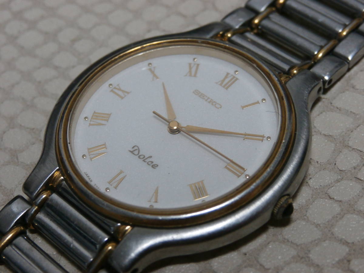 再入荷】 ビンテージ SEIKO DOLCE 7741-6050 メンズ 腕時計 nmef.com