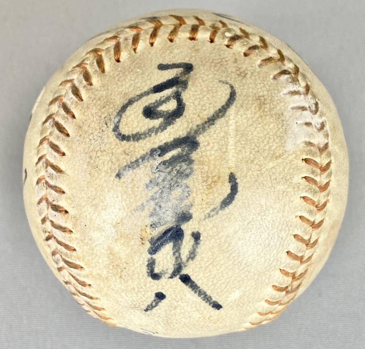 サインボール 選手不明 直筆サインボール 詳細不明 野球選手 肉筆 野球ボール 記念ボール 古い R50125T02の画像10