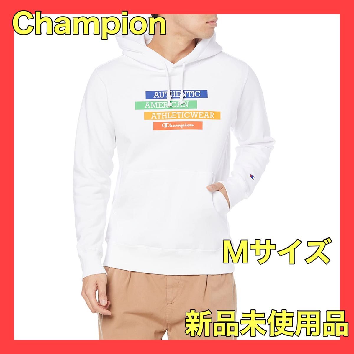 Champion  パーカー グラフィックプリント フーデッドスウェットシャツ