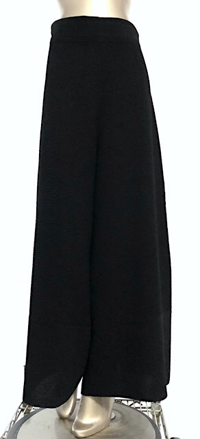  two point successful bid free shipping! S13 ultimate beautiful goods! SEE BY CHLOE See by Chloe wide pants size 36 black black high waist simple pants 