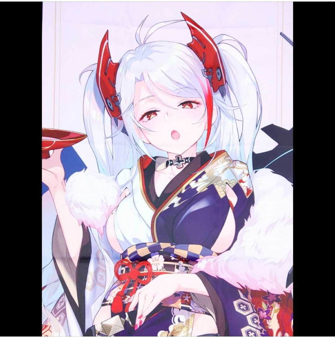 プリンツ・オイゲン　160cm布ポスター アズールレーン AnimeJapan 2018_画像1