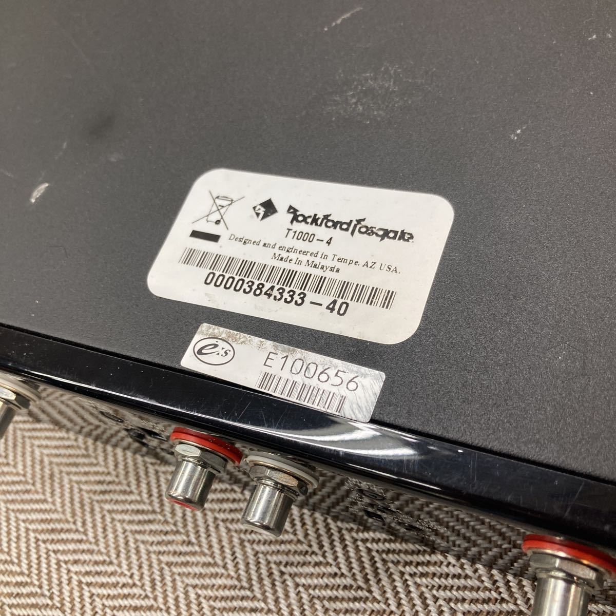 RockFord Fosgate/ロックフォードフォスゲート パワーアンプ T1000